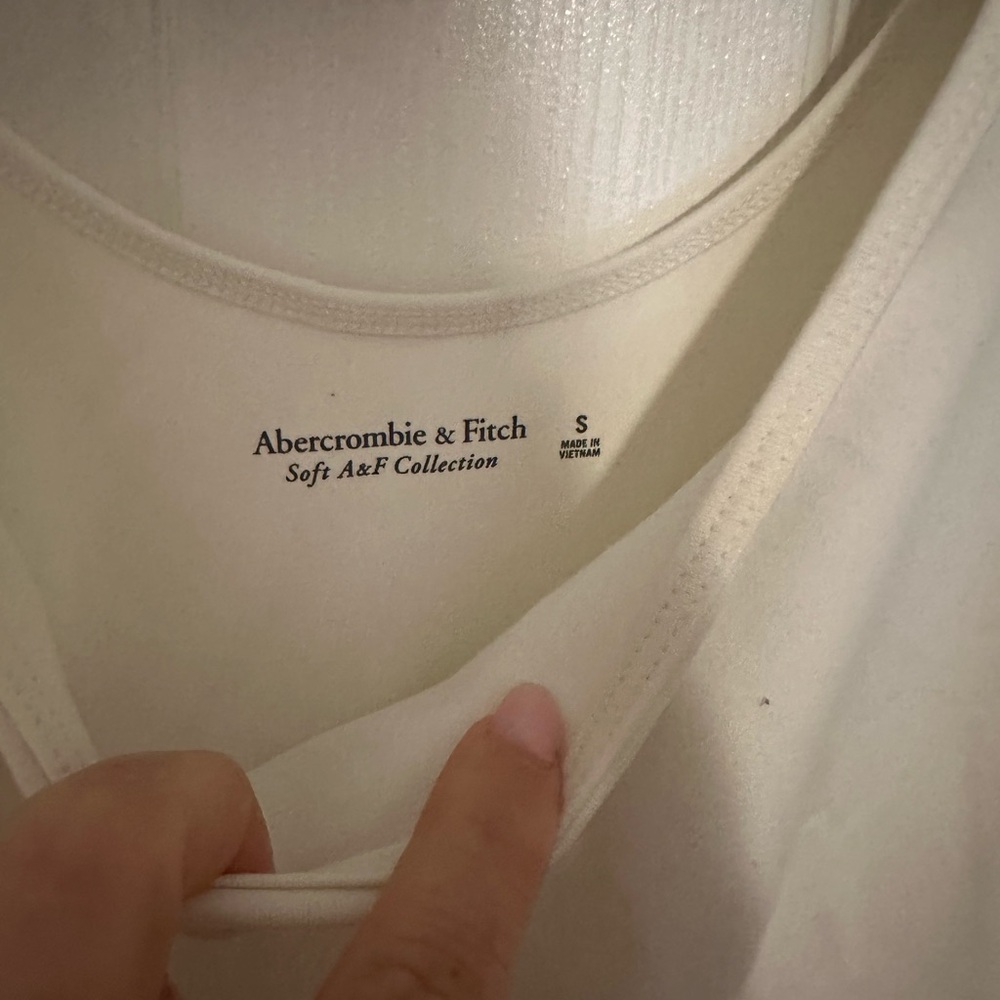 Abercrombie & Fitch Soft White Bodysuit